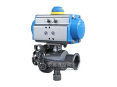 直通式衛生級氣動球閥