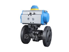氣動高平台球閥