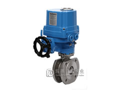 防爆電動對夾式球閥